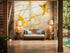 Golden Veinwork Wallpaper #105